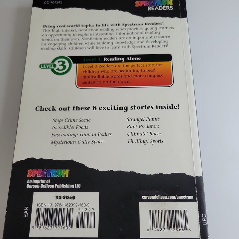 Incredible! Reader, Ages 6+