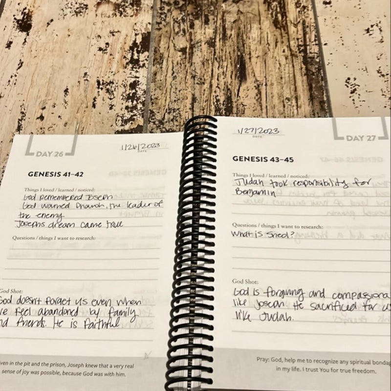 The Bible Recap Journal