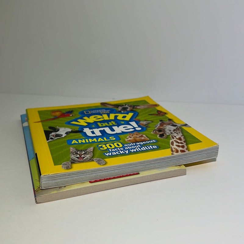 Weird Facts (2 Book) Bundle: Weird But True Animals & The Truth and ...