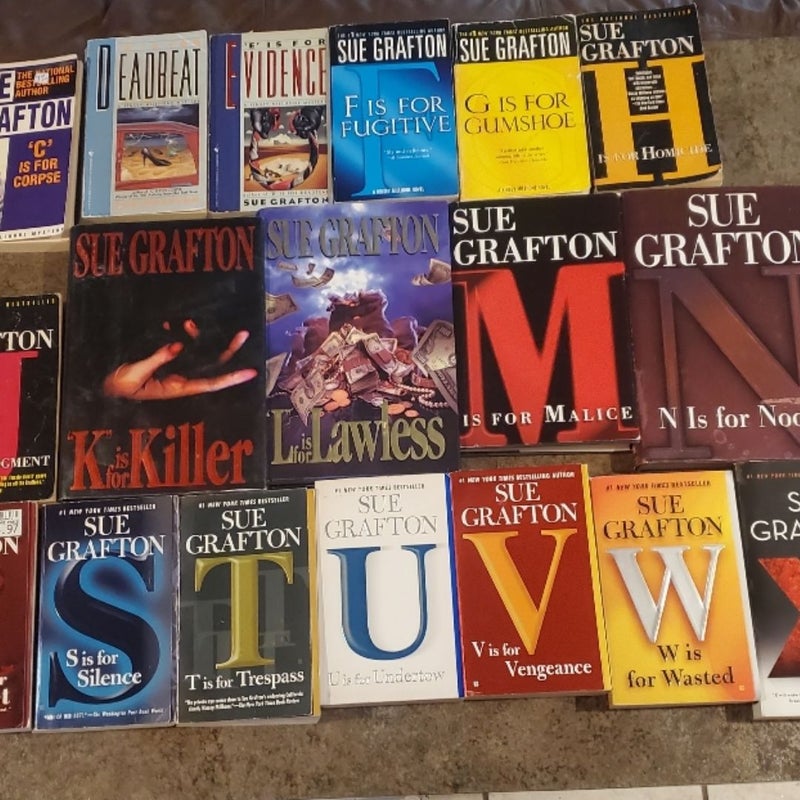 Sue Grafton Alphabet Series