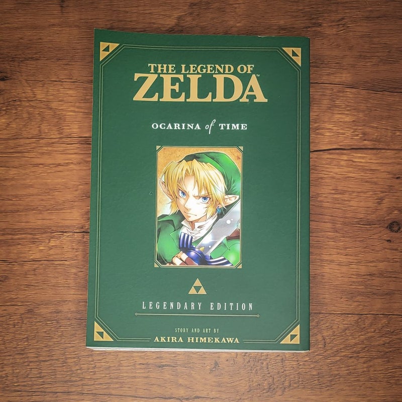 The Legend Of Zelda Ocarina Of Time Comic Book Manga Part 1 Akira Himkeawa