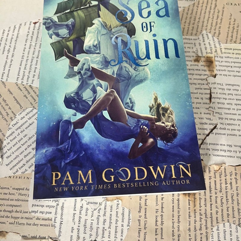 Signed Sea of Ruin by Pam Godwin 