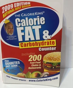 Calorie, Fat and Carbohydrate Counter