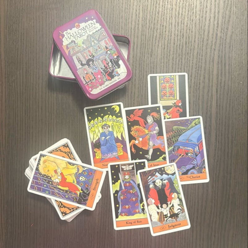 Halloween Tarot in Tin