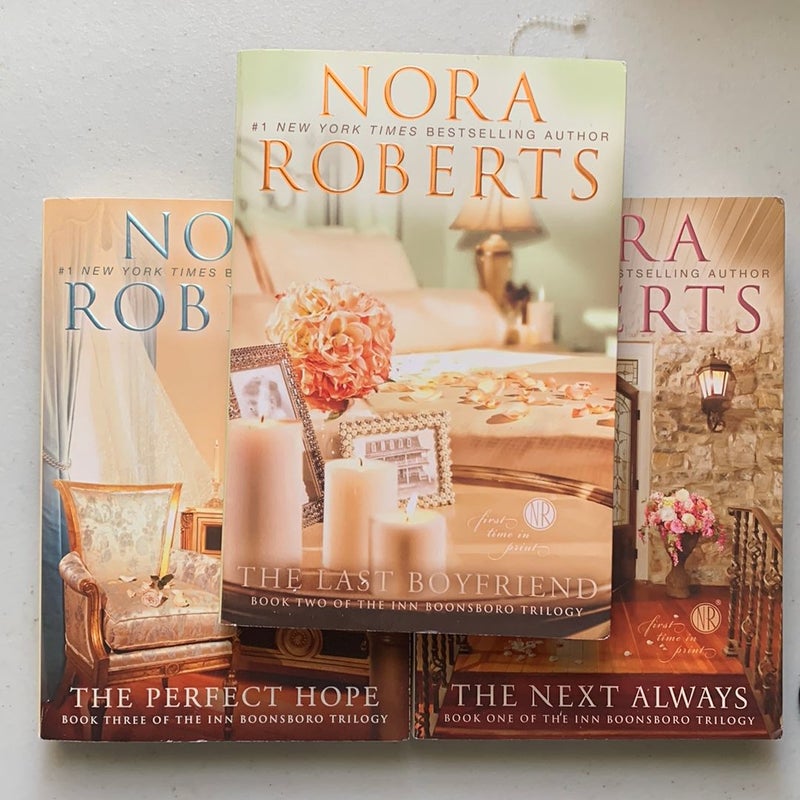 Nora Roberts/ Inn Boonsboro Trilogy