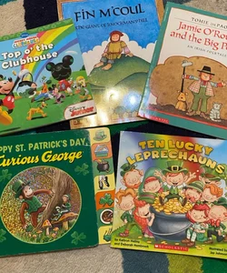 St. Patrick’s Day 5 book bundle