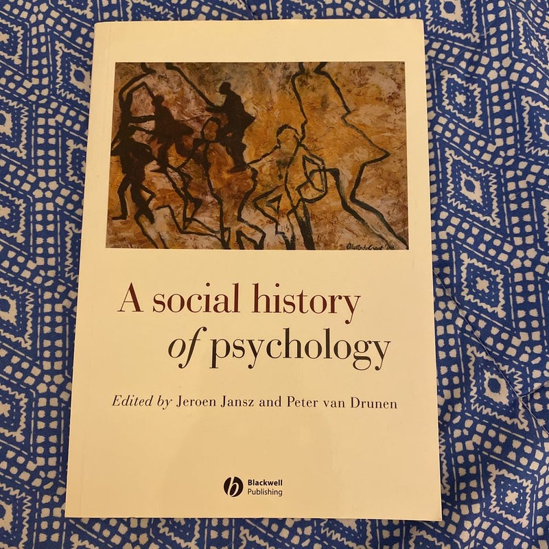 A Social History of Psychology