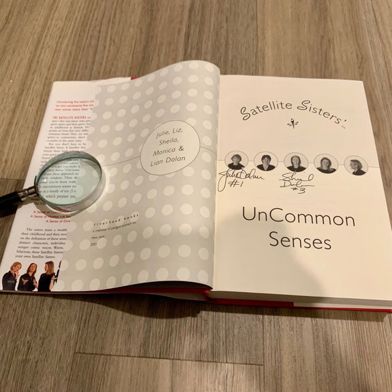 SIGNED—Satellite Sisters' Uncommon Senses