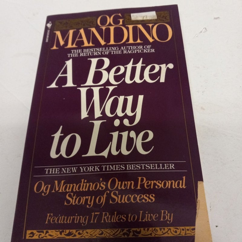 OG Mandingo A Better Way To Live