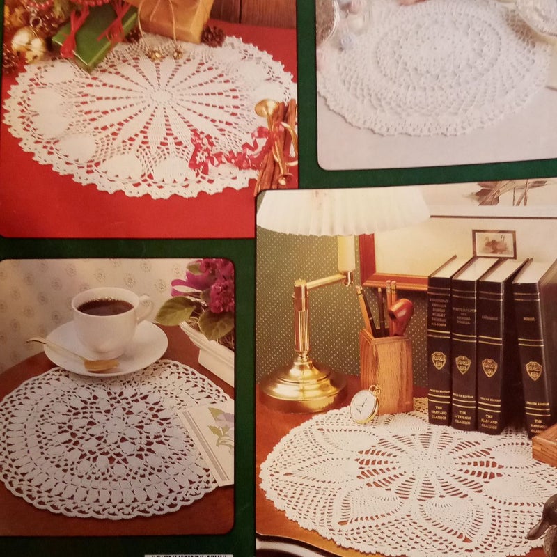 Round Doilies Crochet Pattern 
