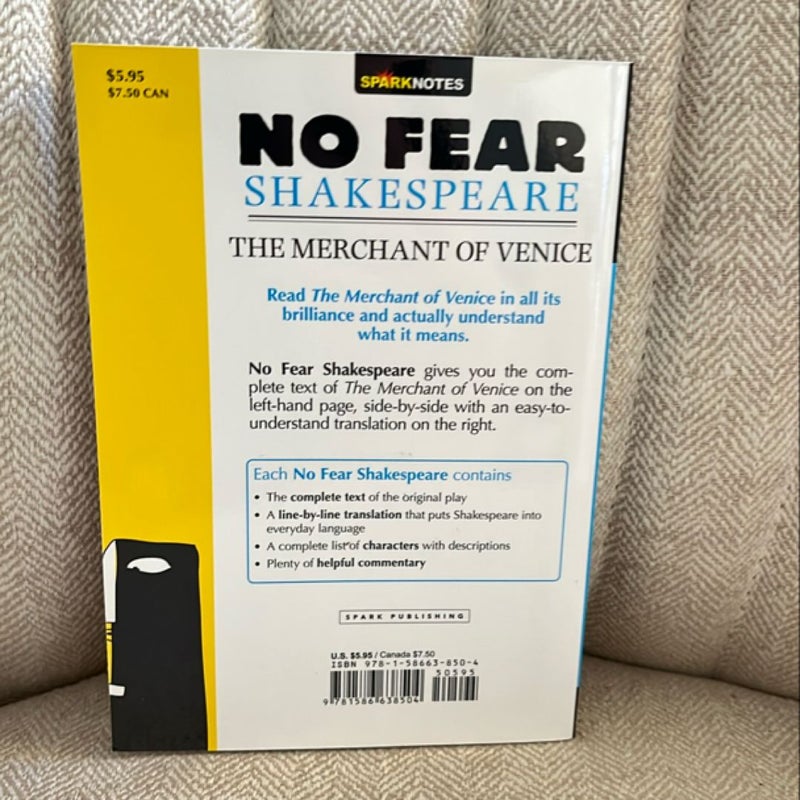 The Merchant of Venice (No Fear Shakespeare)