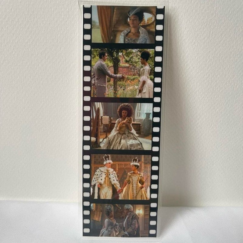 Queen Charlotte film strip bookmark 