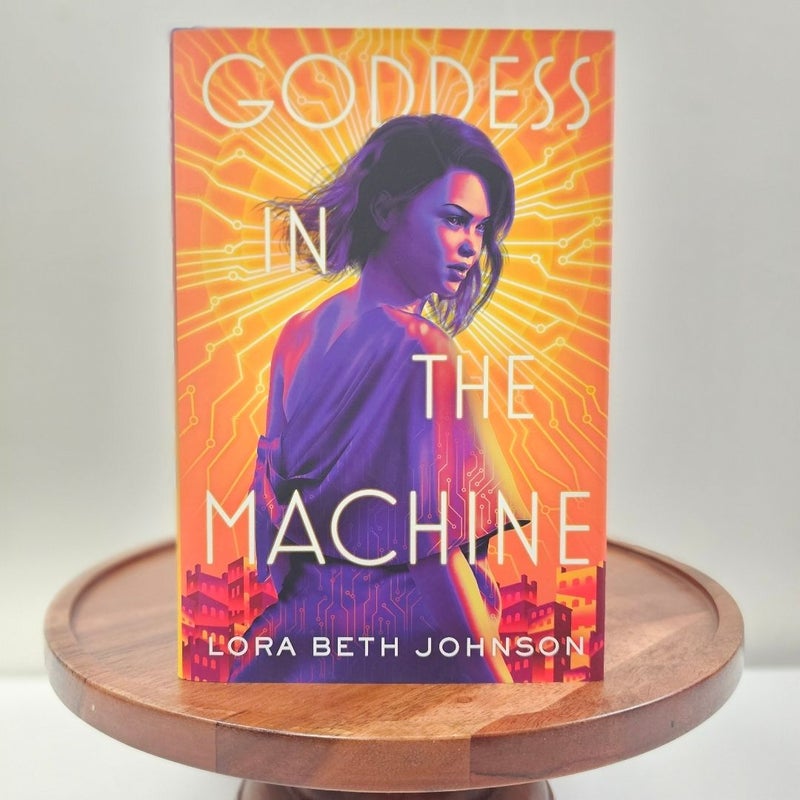 SIGNED Owlcrate - Goddess in the Machine