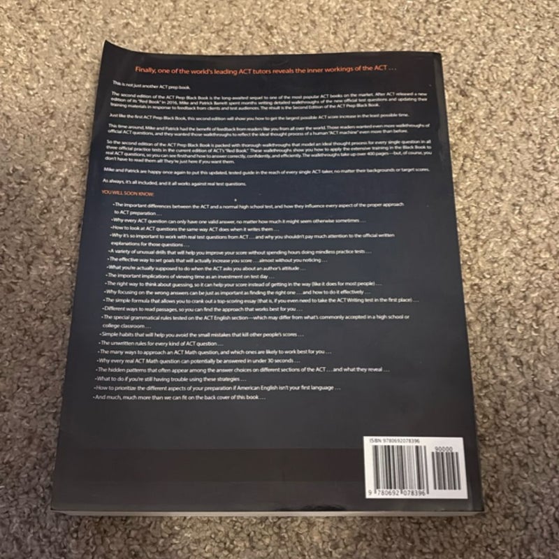 ACT Prep Black Book