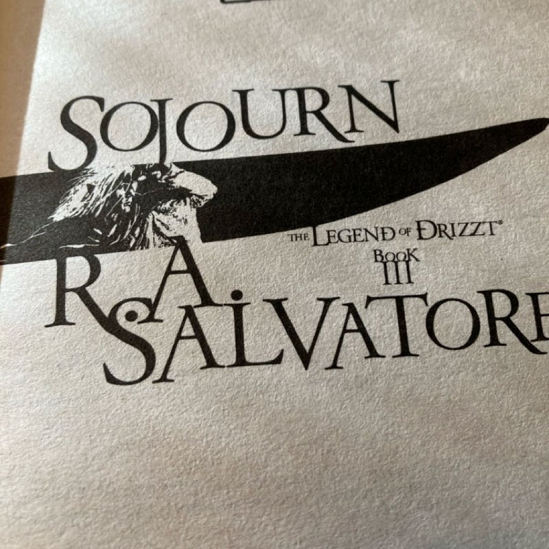 Sojourn (The Legend of Drizzt book 3) 