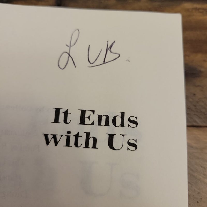 It Ends with Us