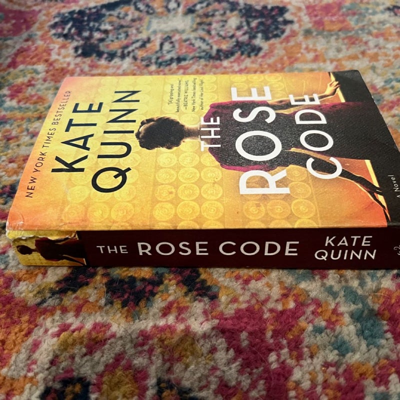 The Rose Code: A Novel - Trade Paperback By Quinn, Kate - VG