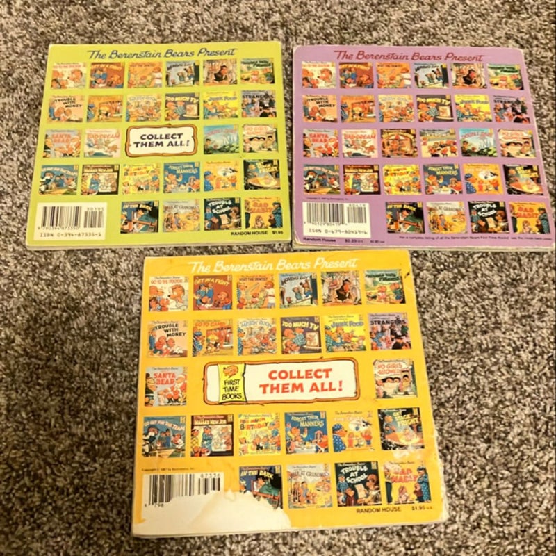 Berenstain Bears 3-Book Bundle