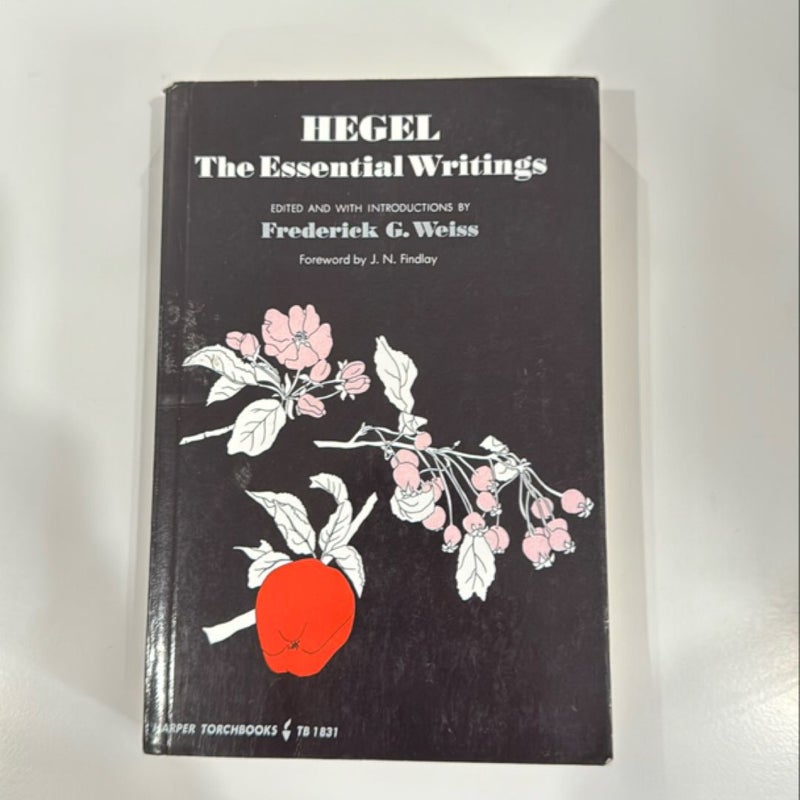 Hegel - The Essential Writings