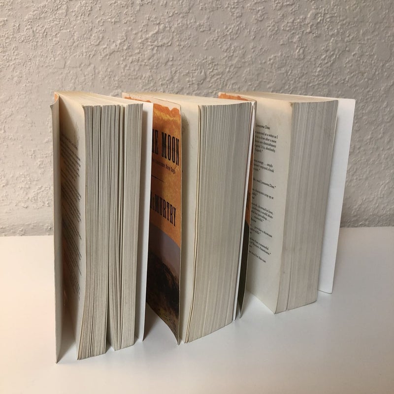 Dead Man's Walk, Comanche Moon, & Lonesome Dove Book Set