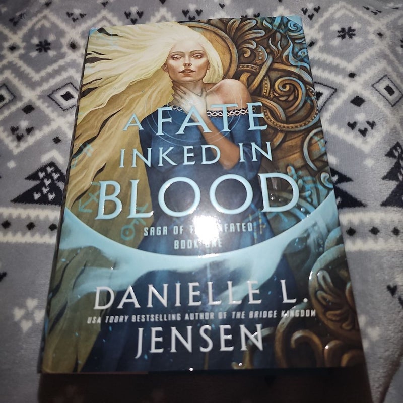A Fate Inked in Blood Library Copy