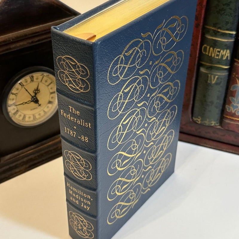 Easton Press Leather Classics “The Federalist  [1787-88]”~  1979 Collector’s Edition. 100 Greatest Books Ever Written in Excellent Condition