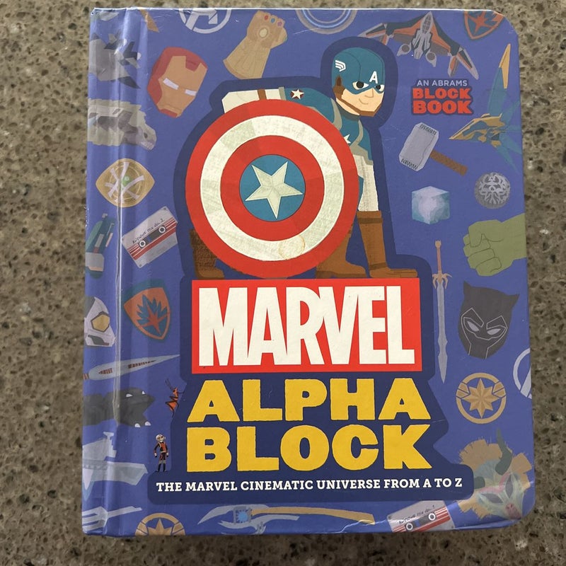 Marvel Alphablock (an Abrams Block Book)