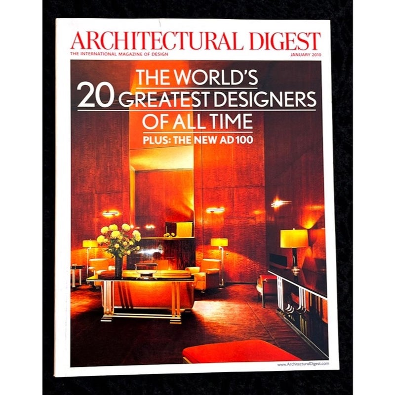 Architectural Digest Magazine December 2004 The World's Greatest Designers 