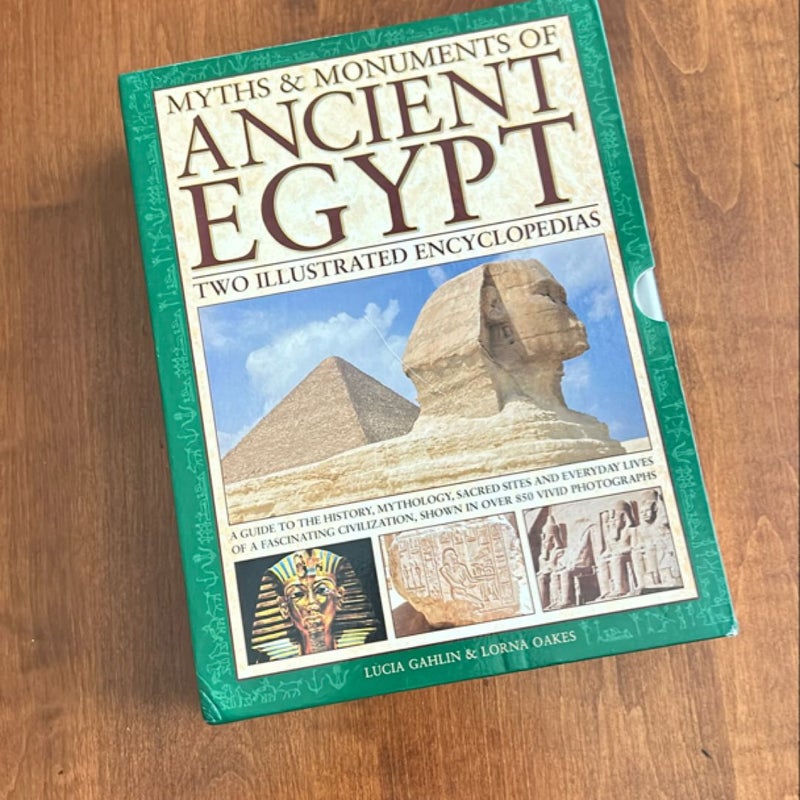 Myths and Monuments of Ancient Egypt - Two Illustrated Encyclopedias
