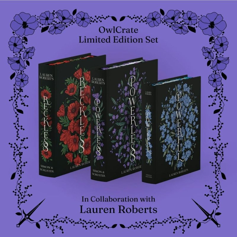 Owlcrate Limited Edition Powerless Set SIGNED ANNOTATED BONUS CHAPTERS ...