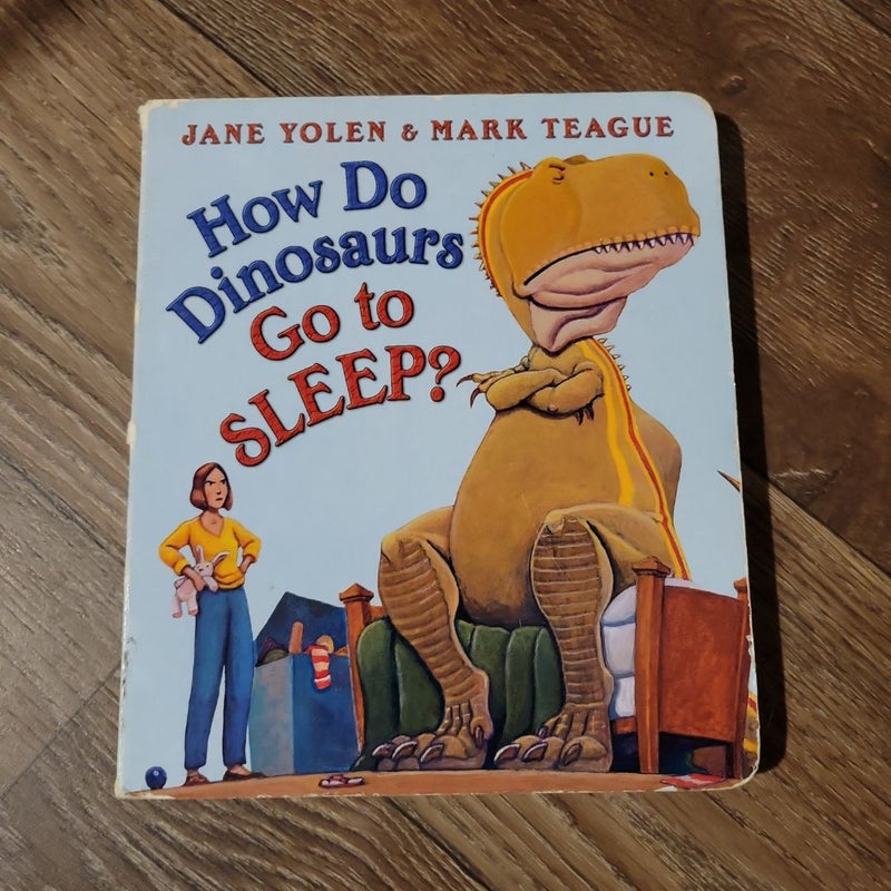 How Do Dinosaurs Go to Sleep?