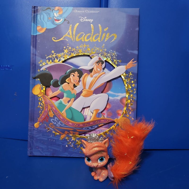 Disney Aladdin (includes Disney Princess Pet "RAJAH" 4" Figure)