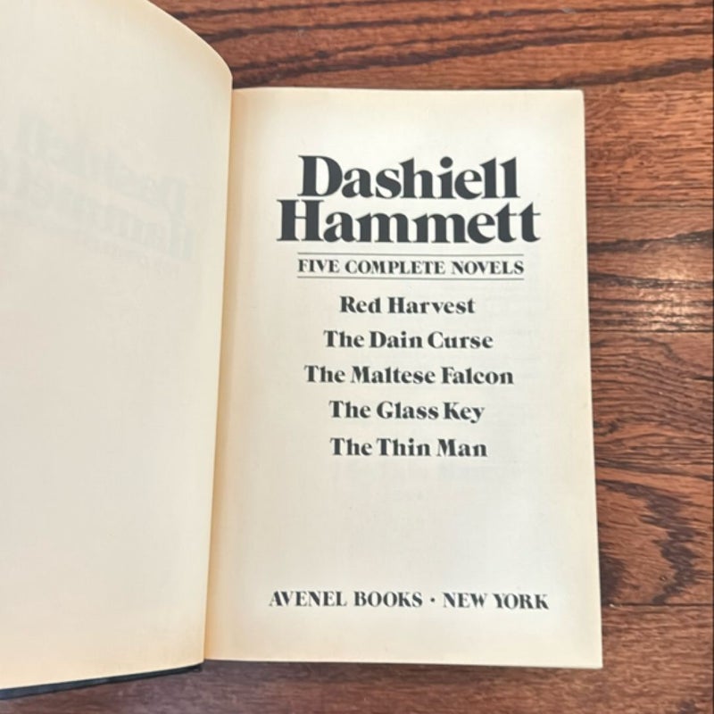 Daniel Hammett: Five Complete Novels