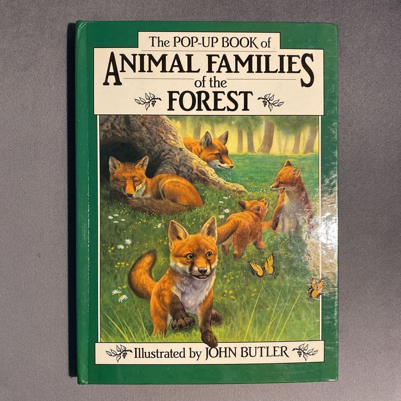 The Pop-Up Book Of Animal Families Of The Forest