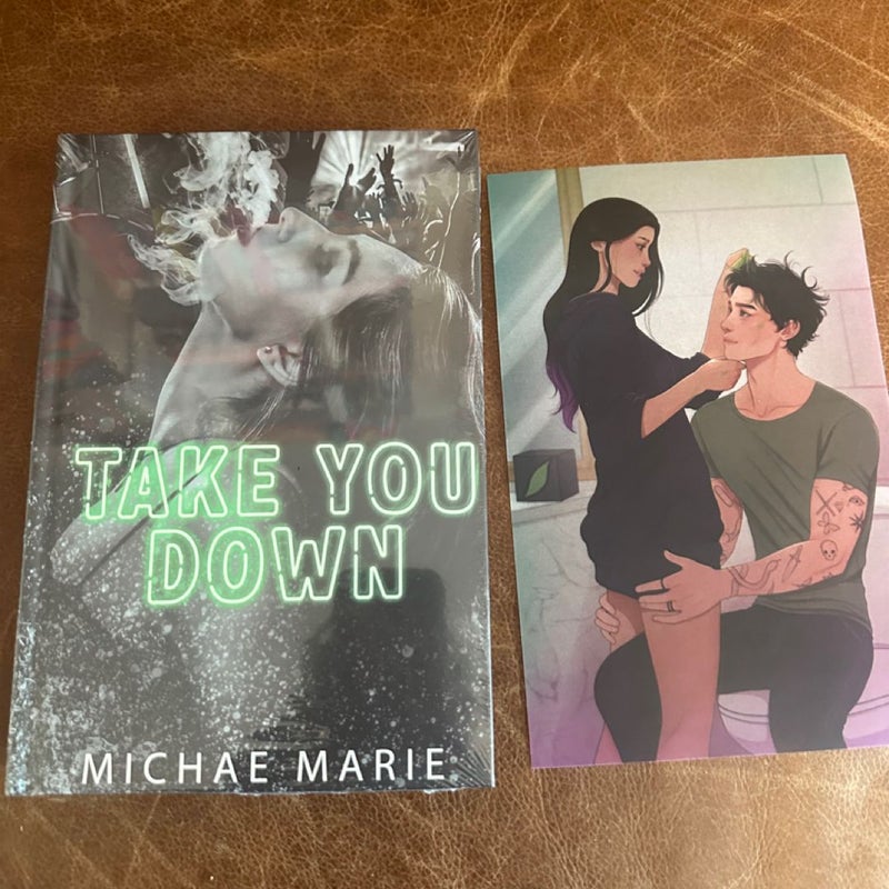 Dark and Quirky Book Box Take You Down by Michae Marie