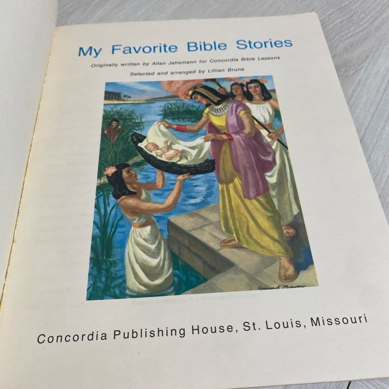 My Favorite Bible Stories