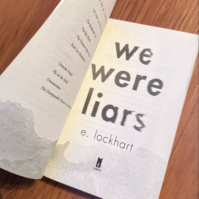 We Were Liars