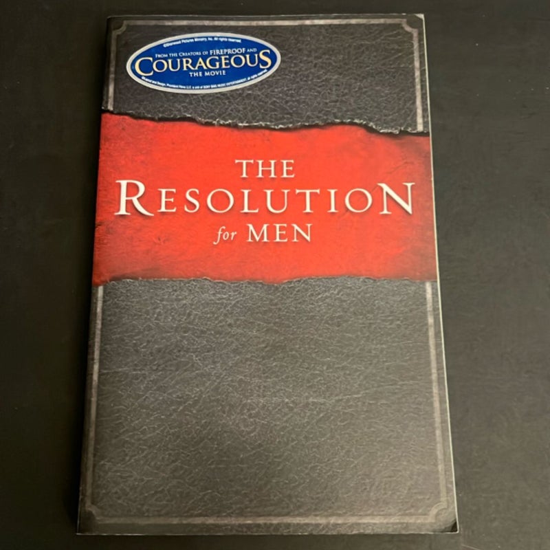 The Resolution for Men