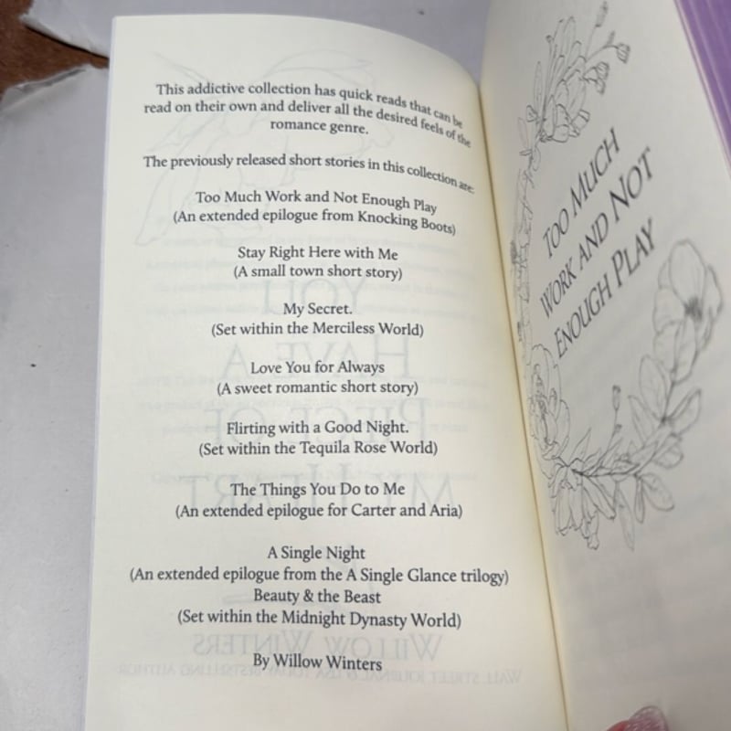 You have a piece of my heart - signed