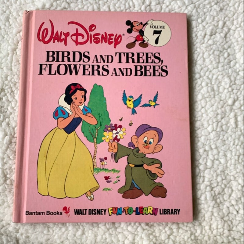 Walt Disney Birds & Trees, Flower & Bees