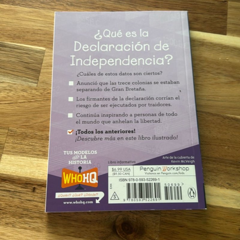 ¿Qué Es la Declaración de Independencia?