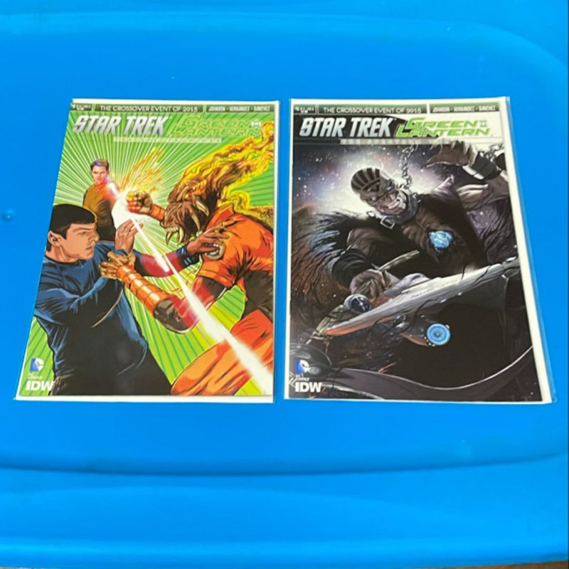 Star Trek/Green Lantern : Spectrum War (2015 IDW) Complete set #1-6