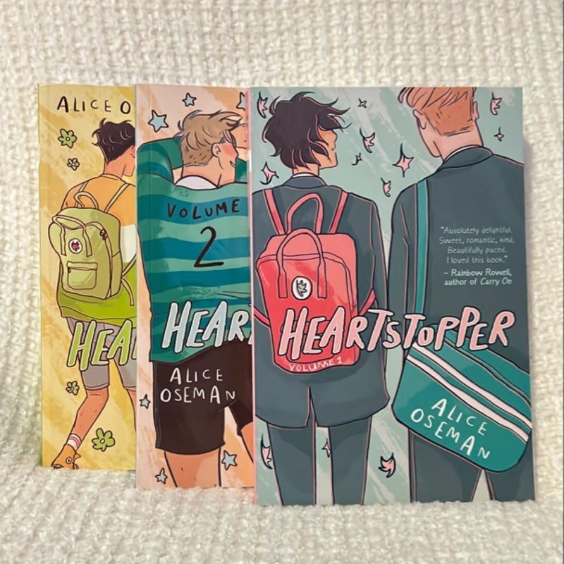 Heartstopper Series, Vol. 1-3