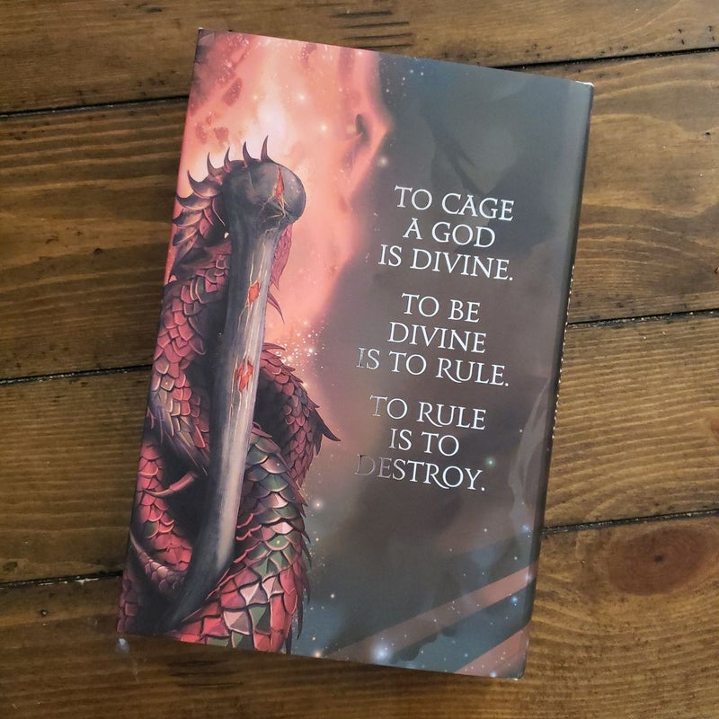 To Cage a God (signed Illumicrate edition)