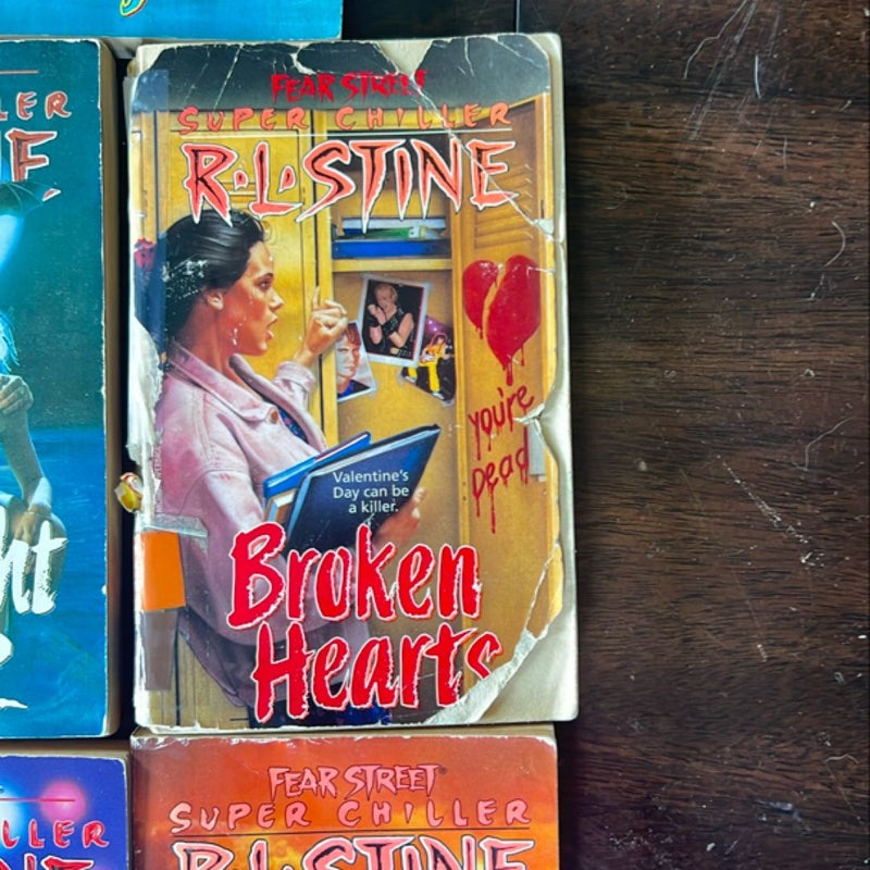 R.L. Stine Fear Street Book Lot 