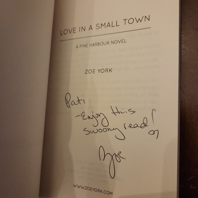 Love in a Small Town *SIGNED*