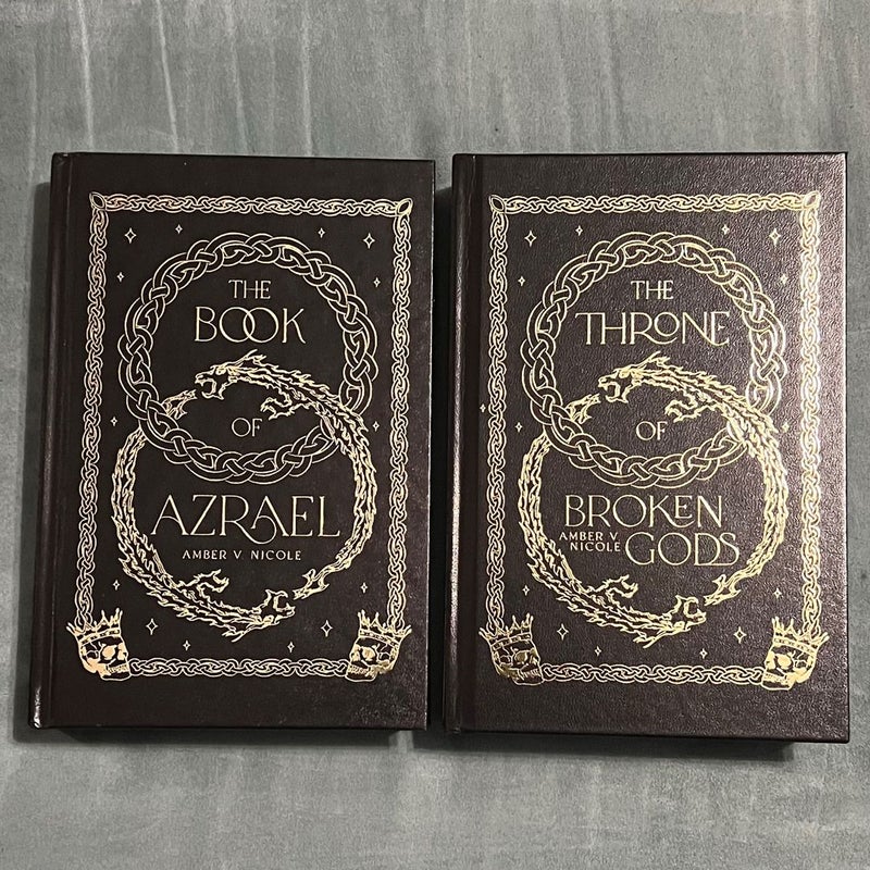 The Book of Azrael and The Throne of Broken Gods