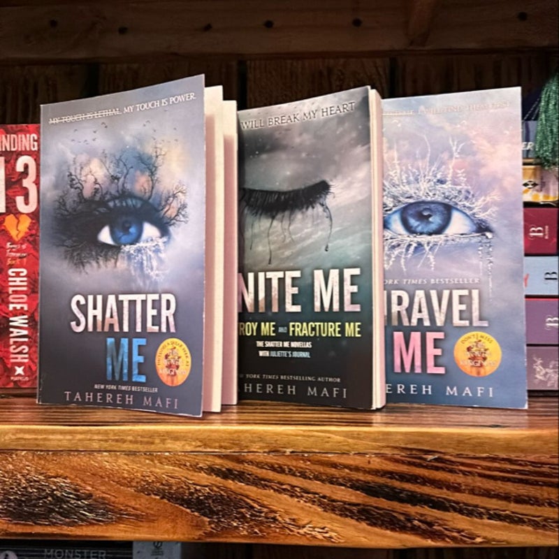 Shatter me bundle