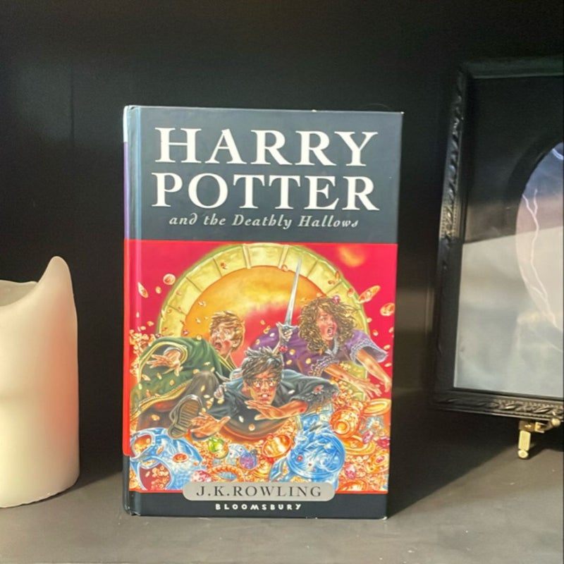 Harry Potter and the Deathly Hallows First Edition UK