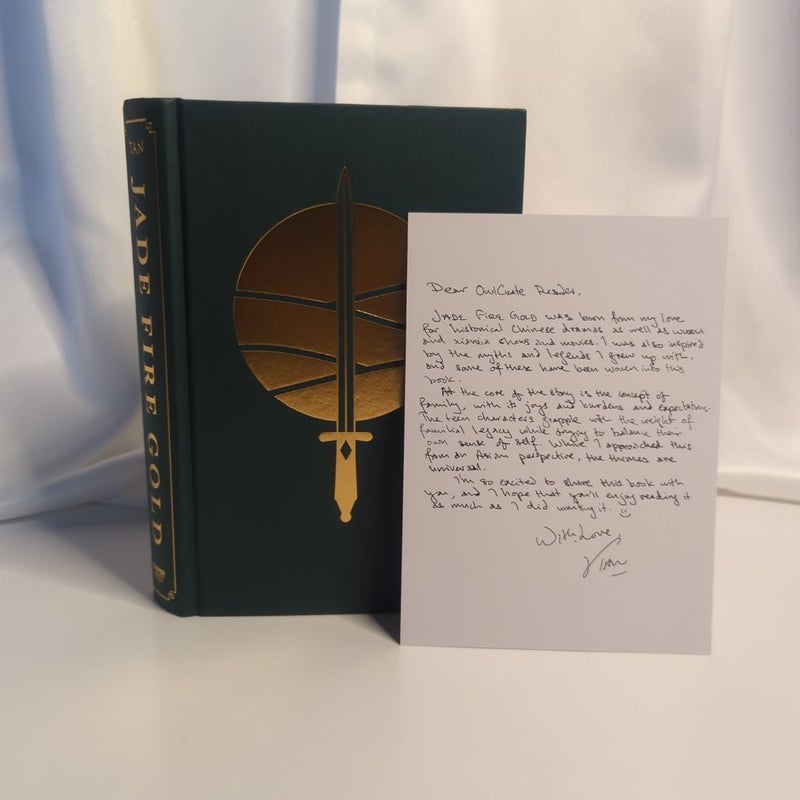 Jade Fire Gold (Signed w/ note from author)